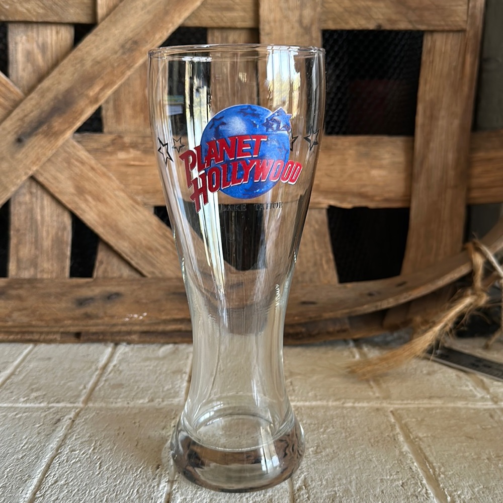 Planet Hollywood Lake Tahoe Beer Glass